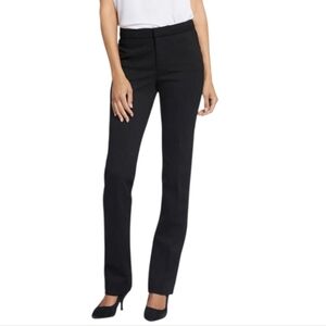 NYDJ Elegant Black ponte knit slim Trouser pants 14